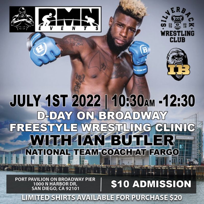 D-Day Freestyle Wrestling Clinic in San Diego