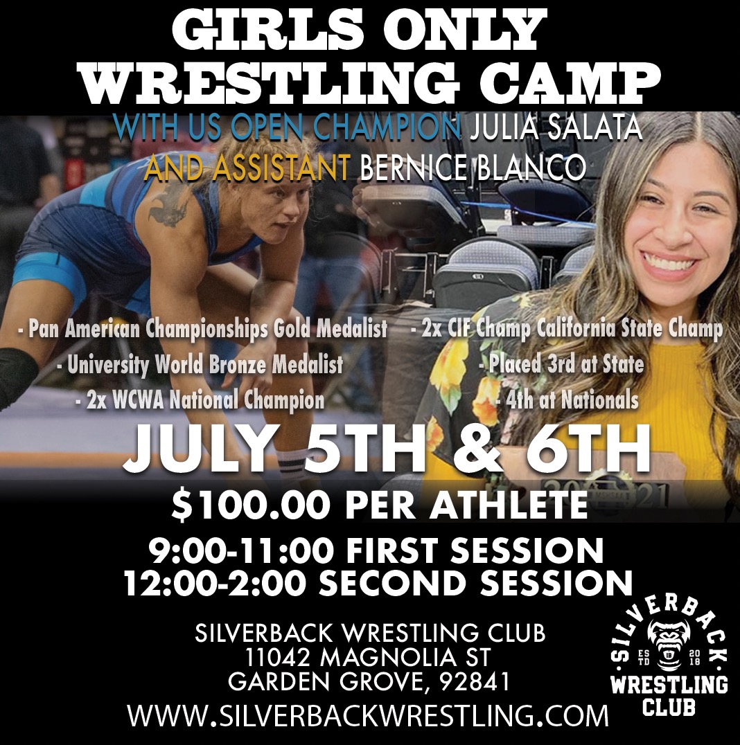 Girls Wrestling Camp in Orange County, CA