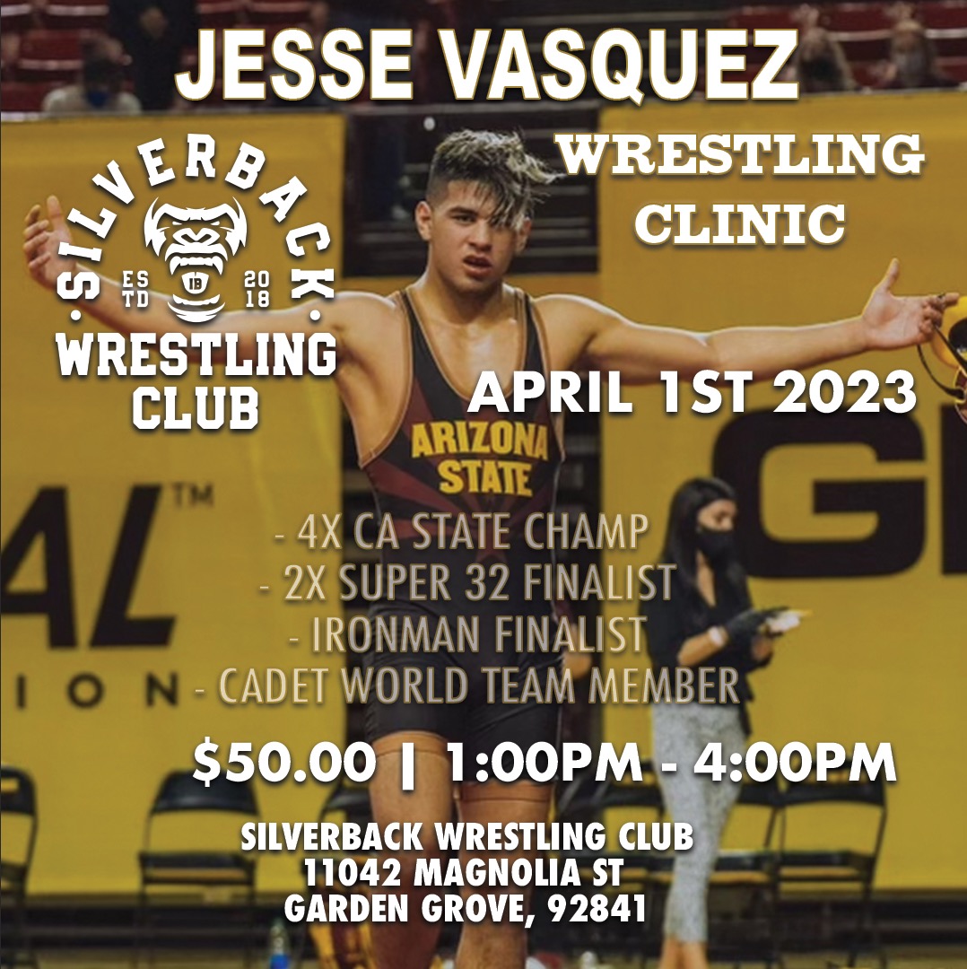 Jesse Vasquez Wrestling Clinic in Garden Grove, CA